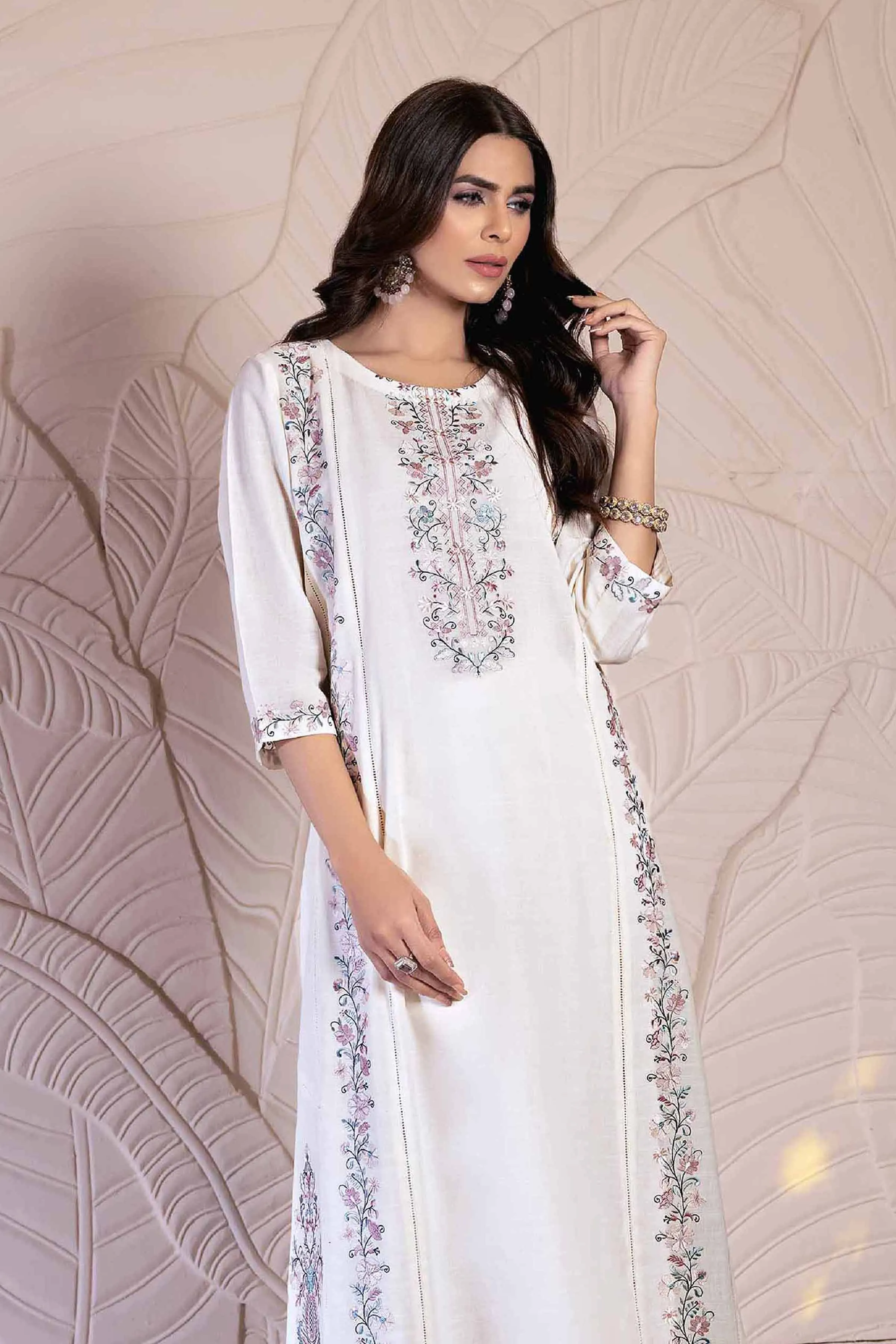 2 Piece - Embroidered Suit - KFE24-36