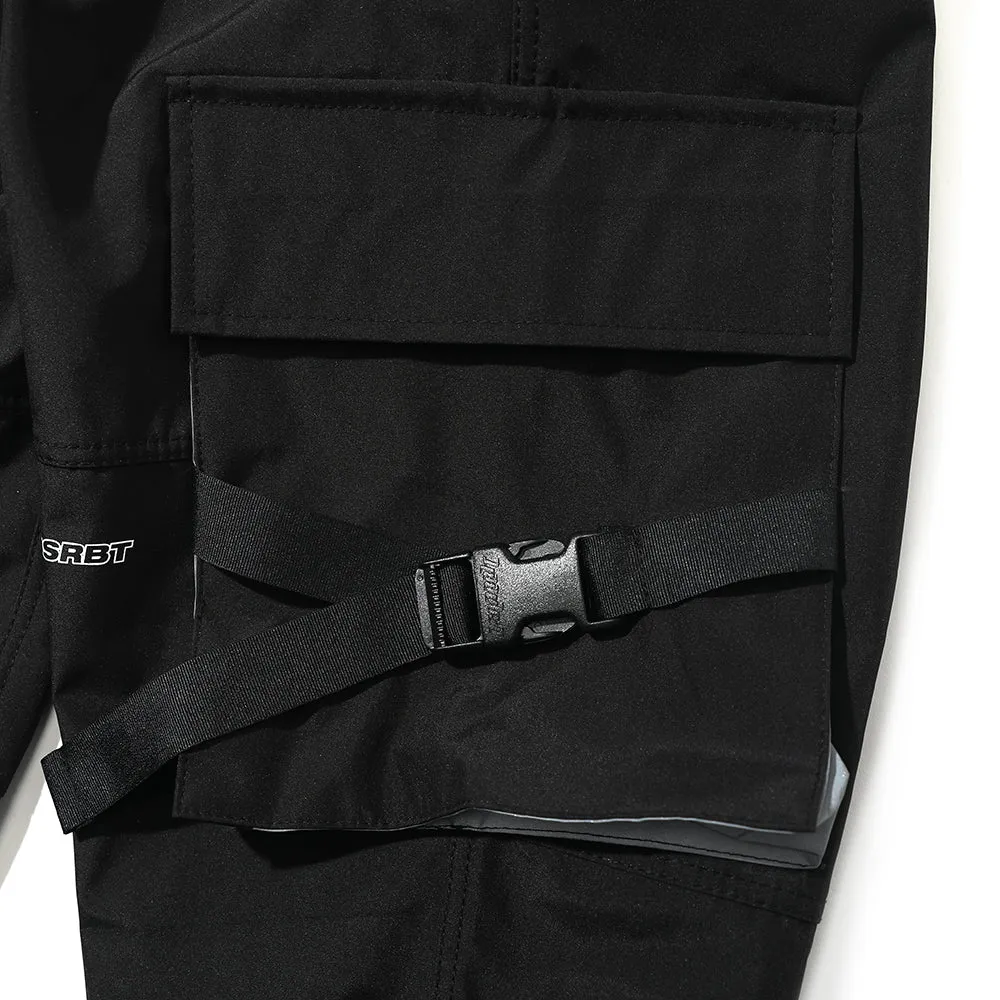 3L CARGO JOGGER PANTS BLACK