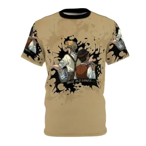 Abstract Art Vintage Style Music T-Shirt