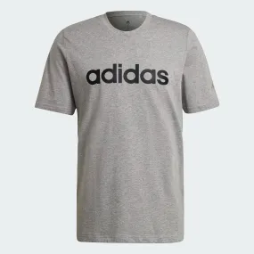 adidas Essentials Embroidered Linear Logo Men's Tee