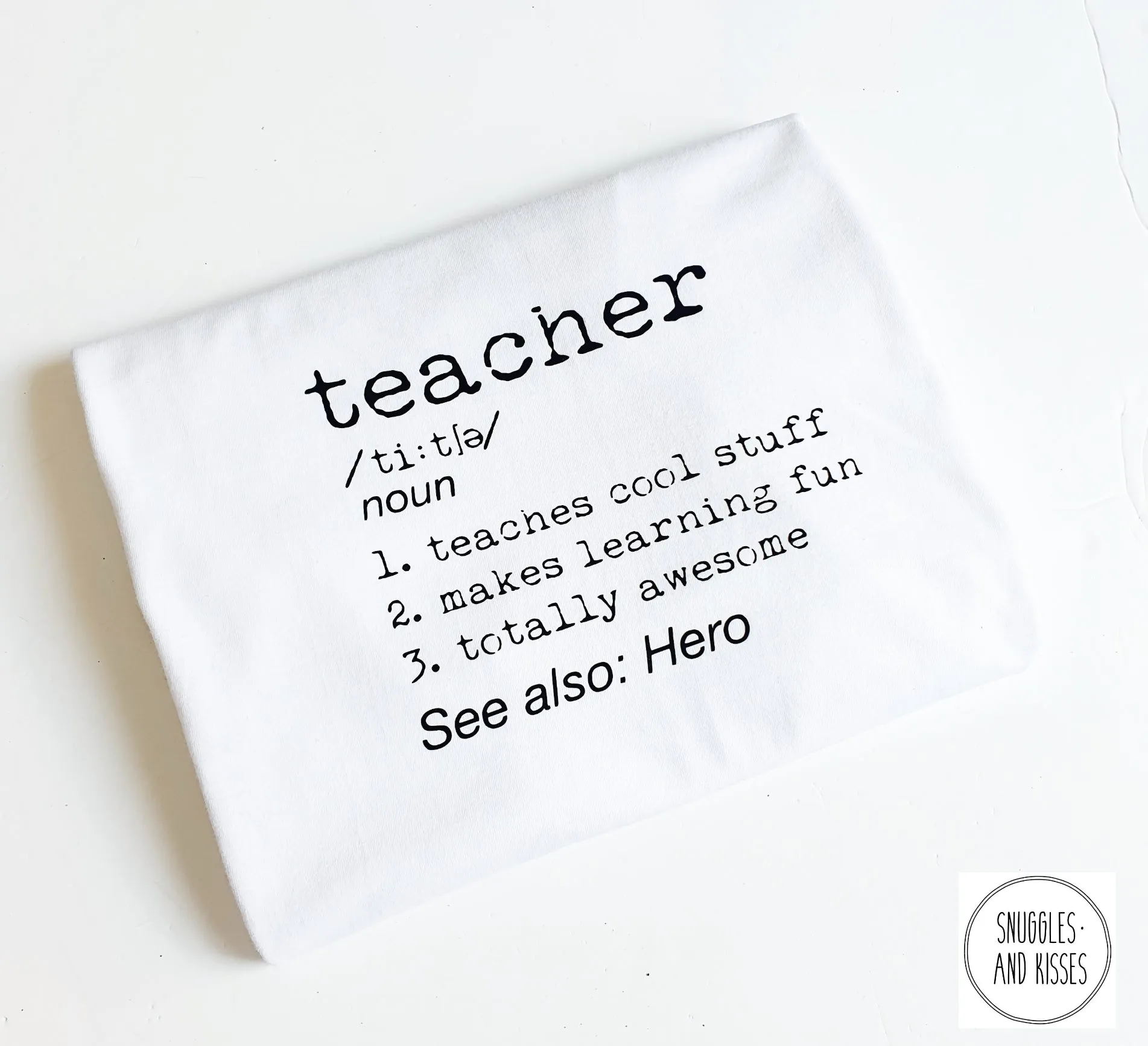 Adult 'Teacher' T-shirt