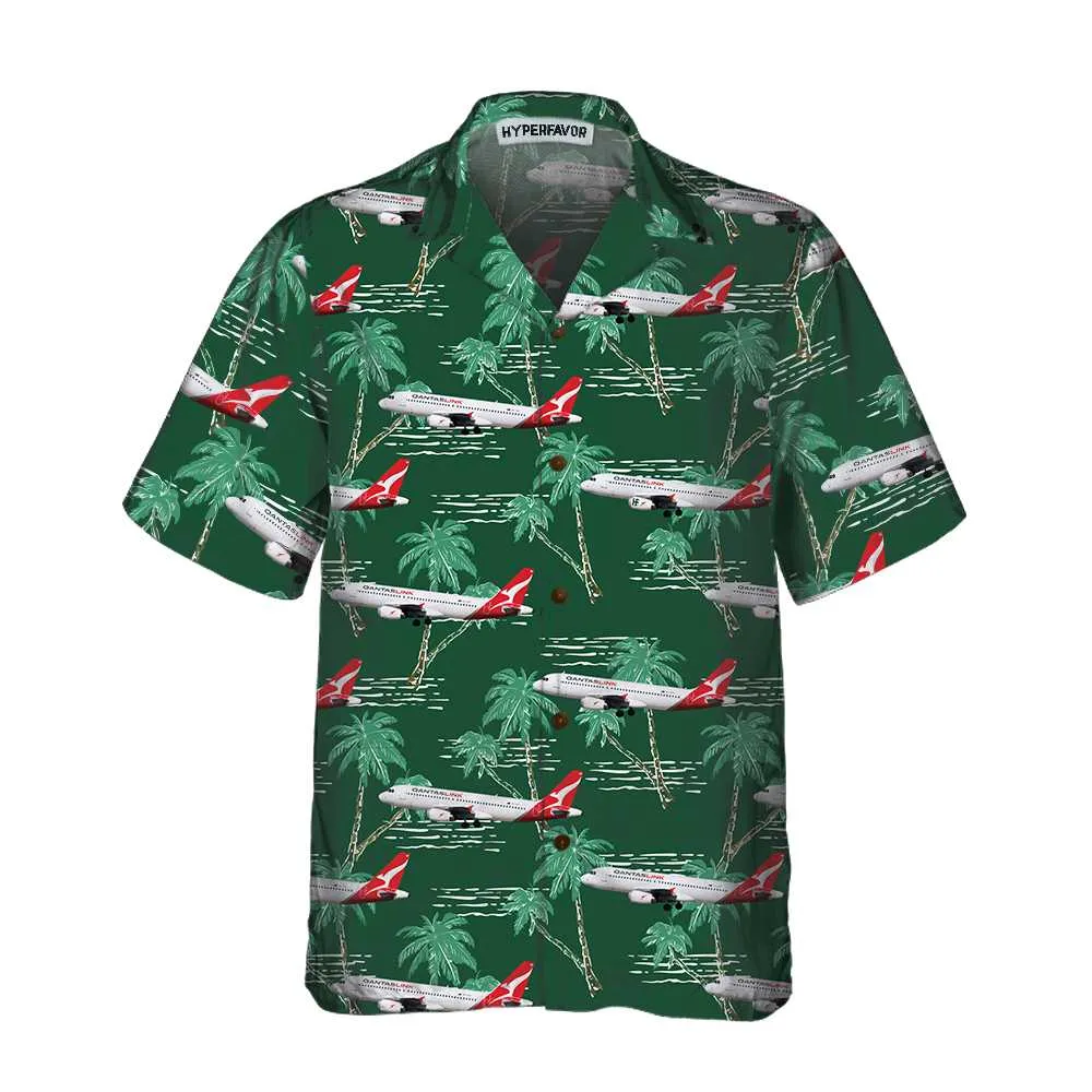 Airbus Hawaiian, Tropical Aircraft & Airplane Aloha Shirt, Aviation Shirt For Men