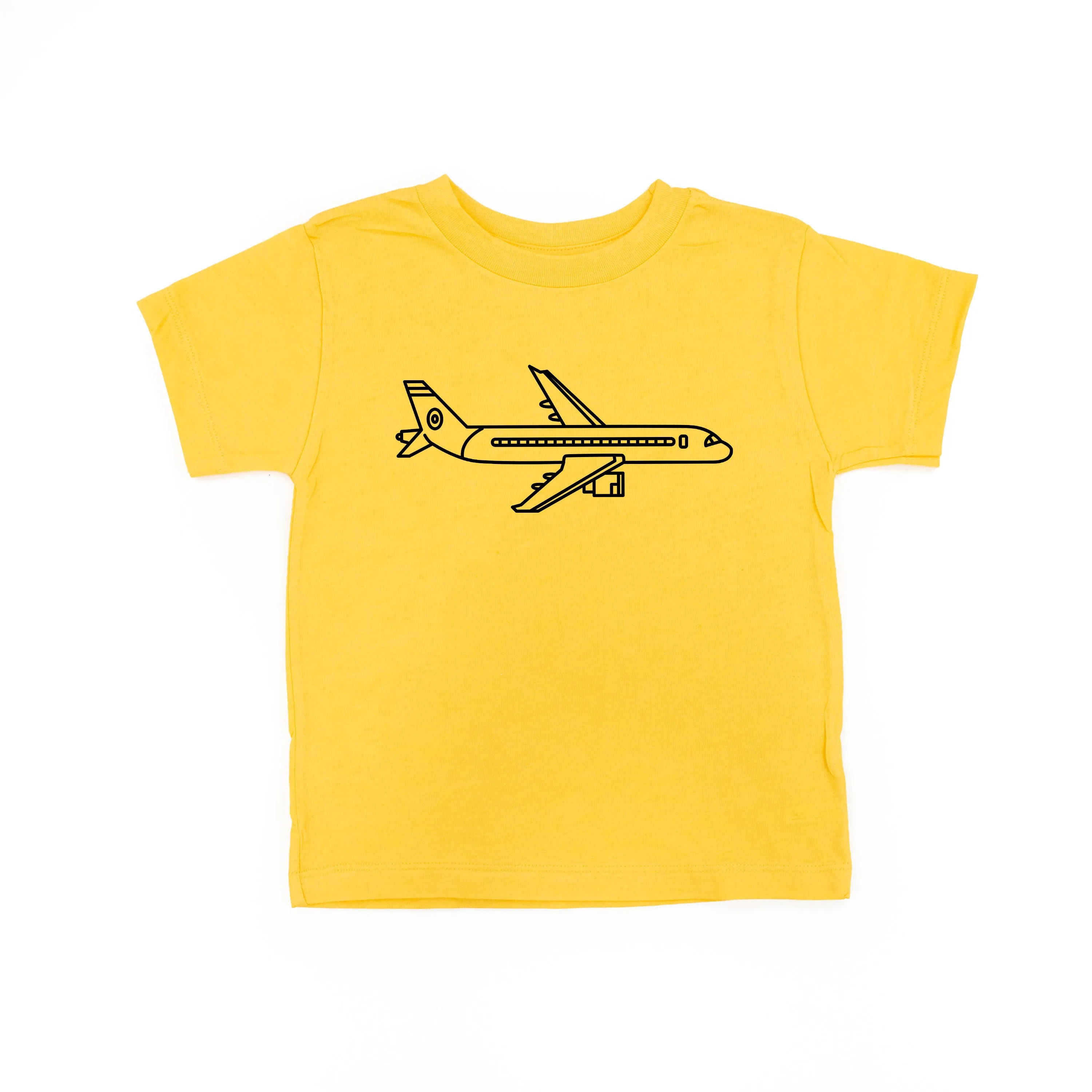 AIRPLANE - Minimalist Design - Short Sleeve Child Shirt