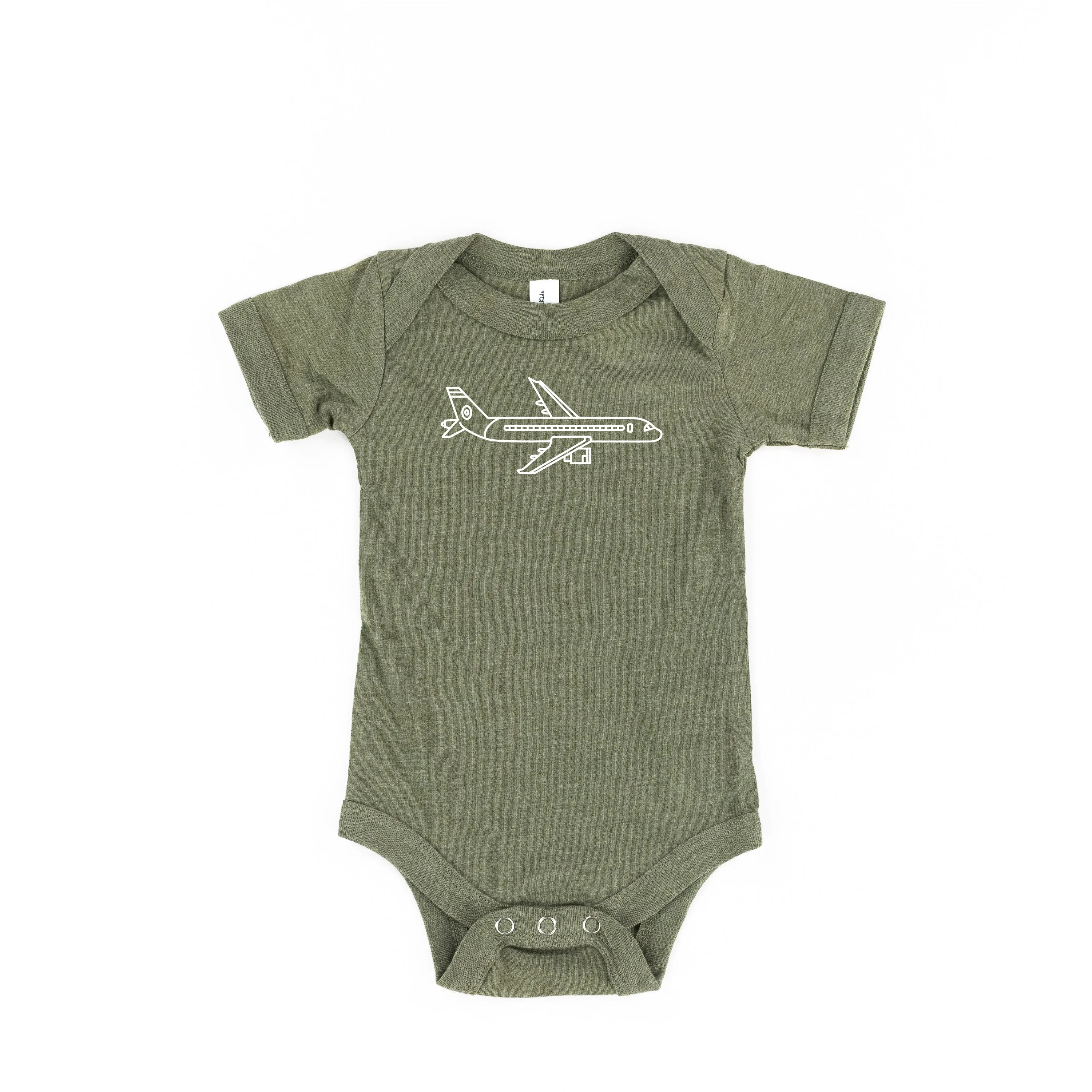 AIRPLANE - Minimalist Design - Short Sleeve Child Shirt