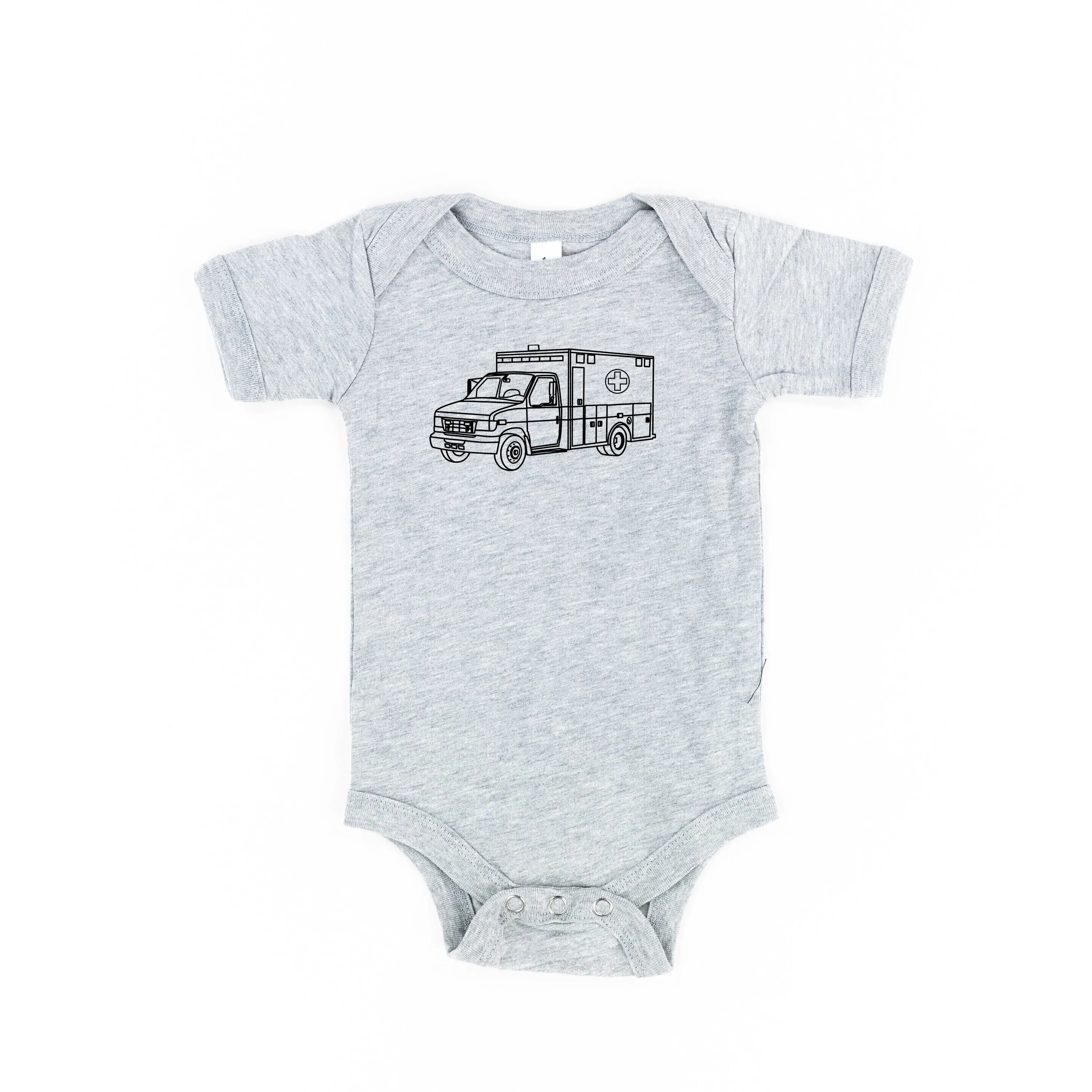 AMBULANCE - Minimalist Design - Short Sleeve Child Shirt