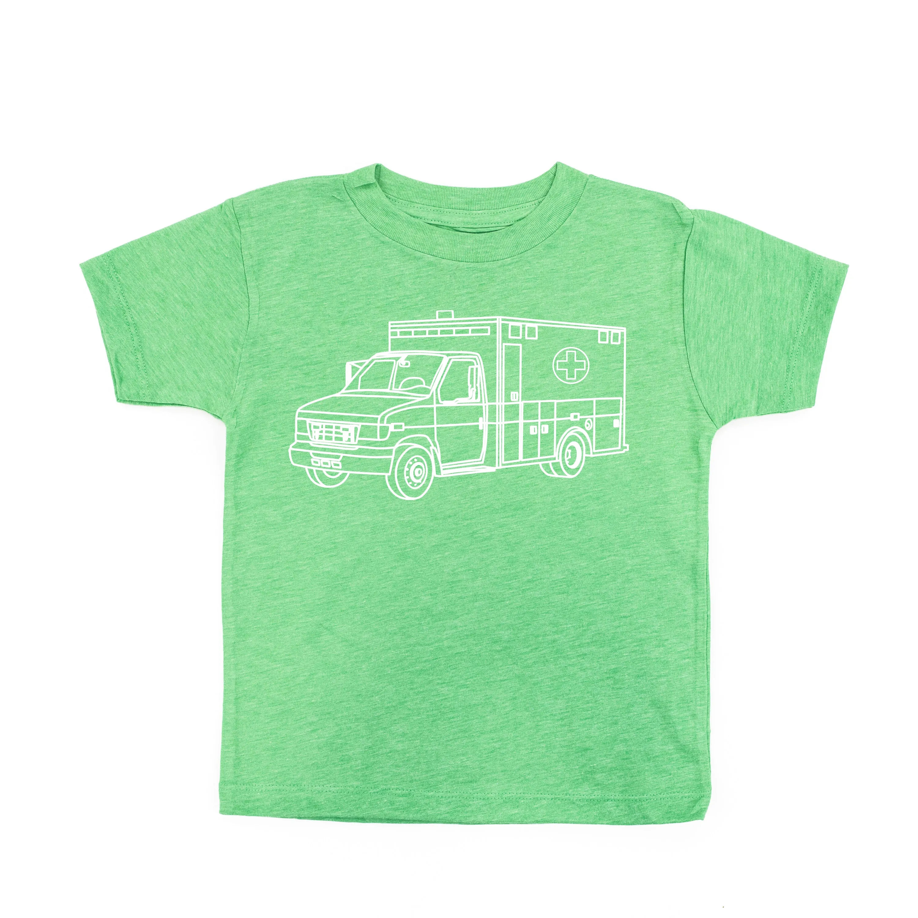 AMBULANCE - Minimalist Design - Short Sleeve Child Shirt