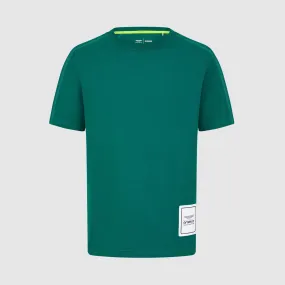 Aston Martin F1 Lifestyle Logo T-Shirt - Green/Lime/White