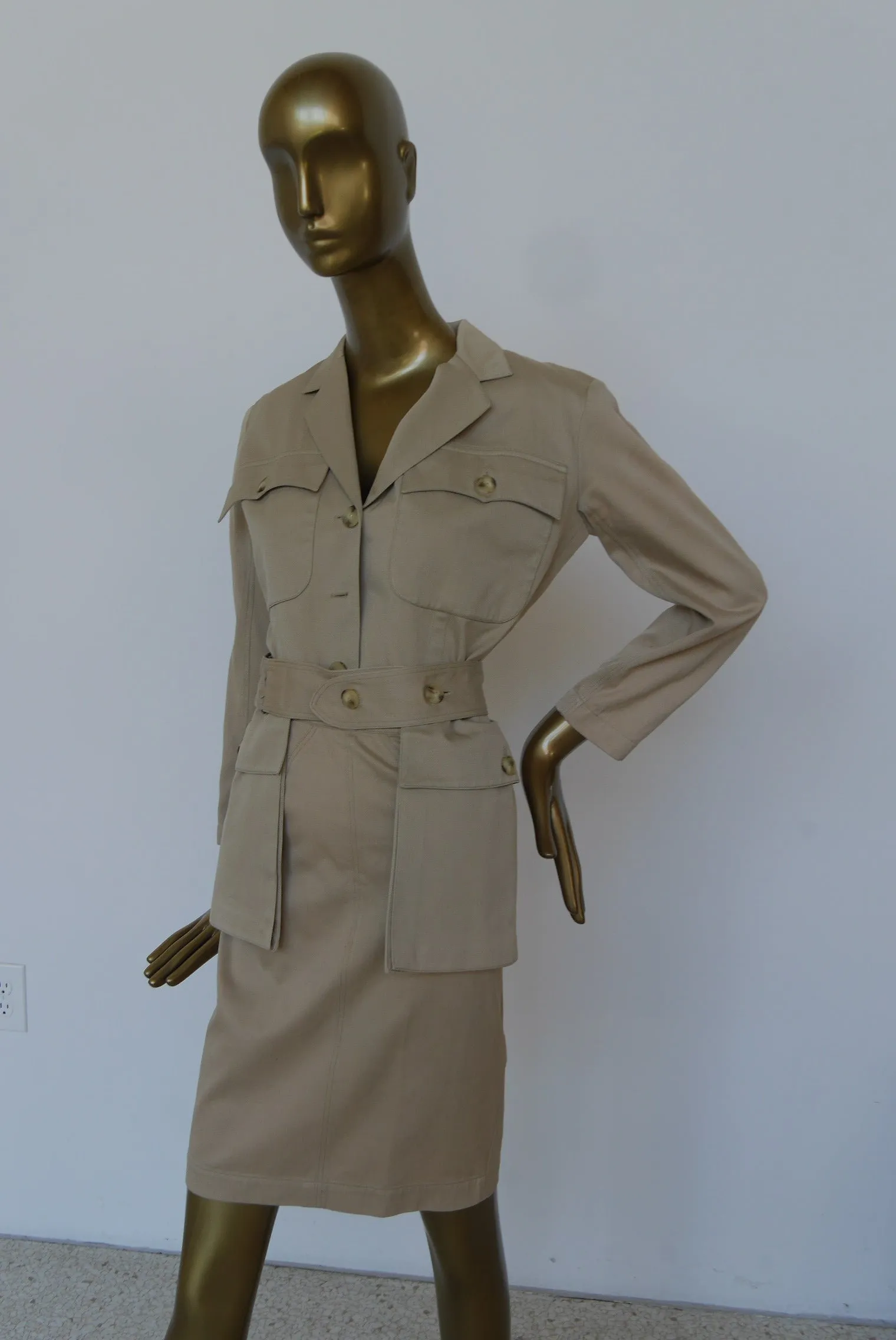 Azzedine Alaia safari suit 1993