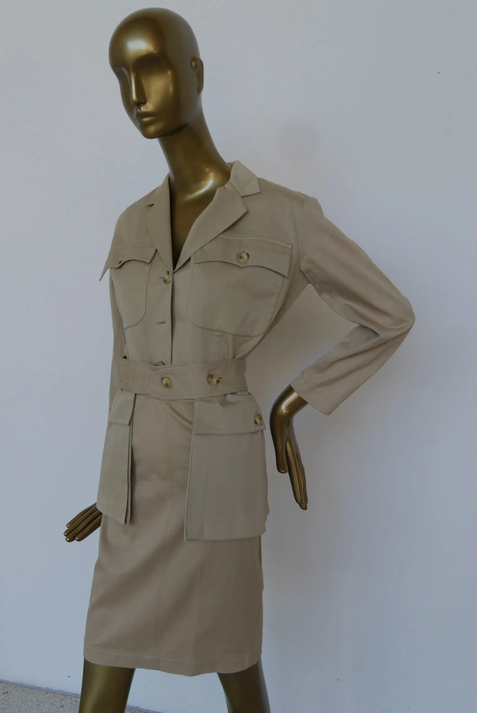 Azzedine Alaia safari suit 1993