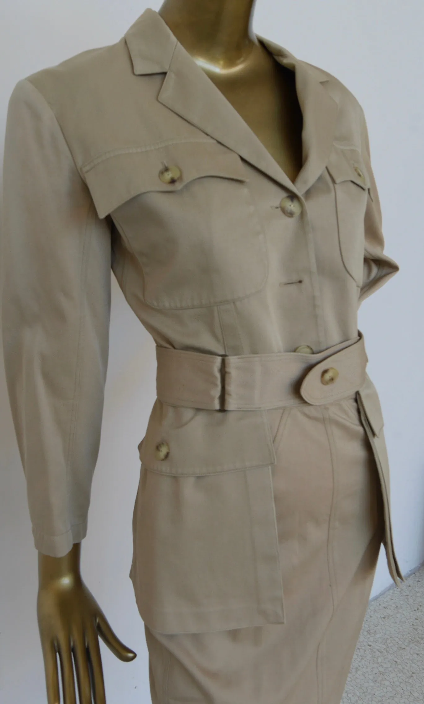 Azzedine Alaia safari suit 1993