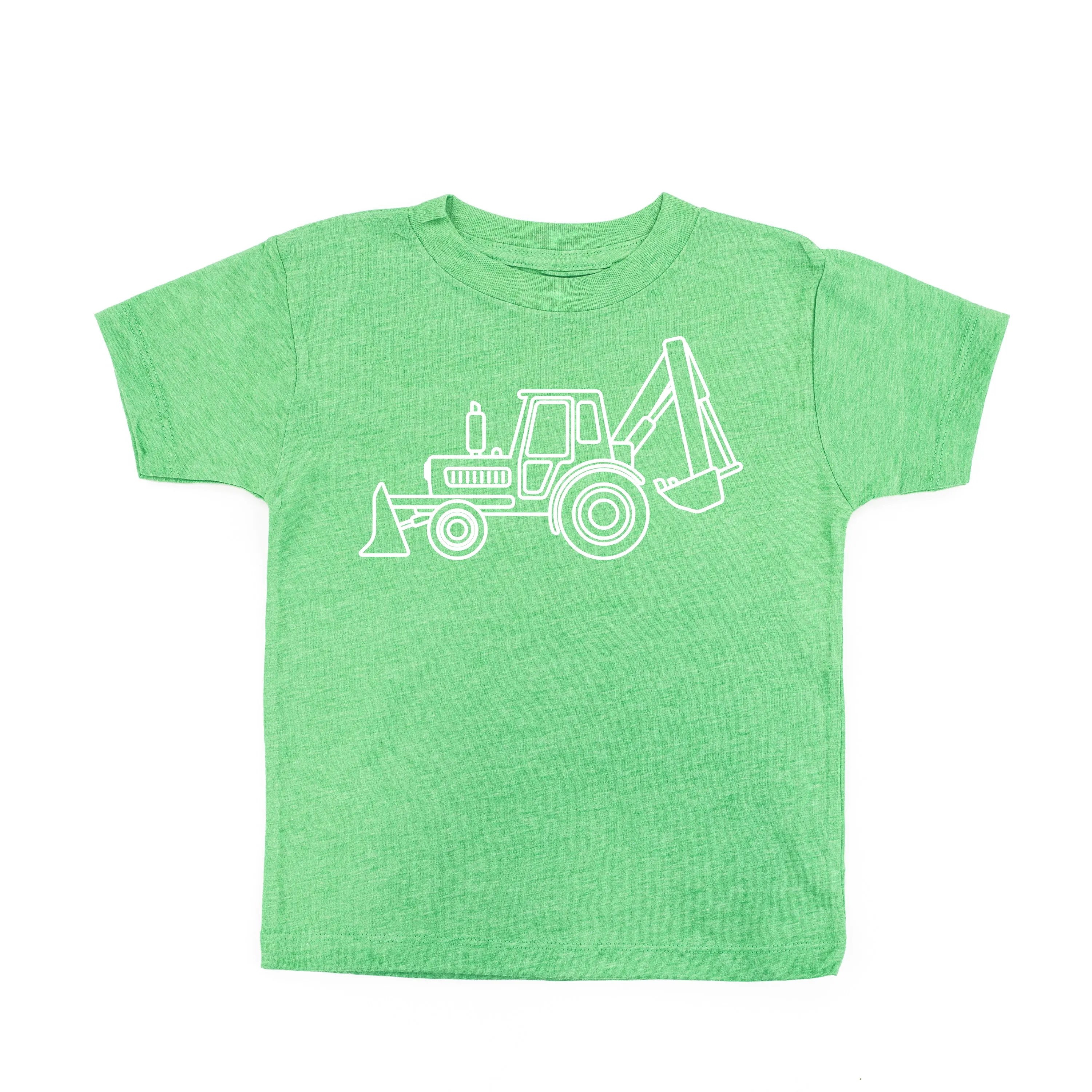 BACKHOE - Minimalist Design - Short Sleeve Child Shirt