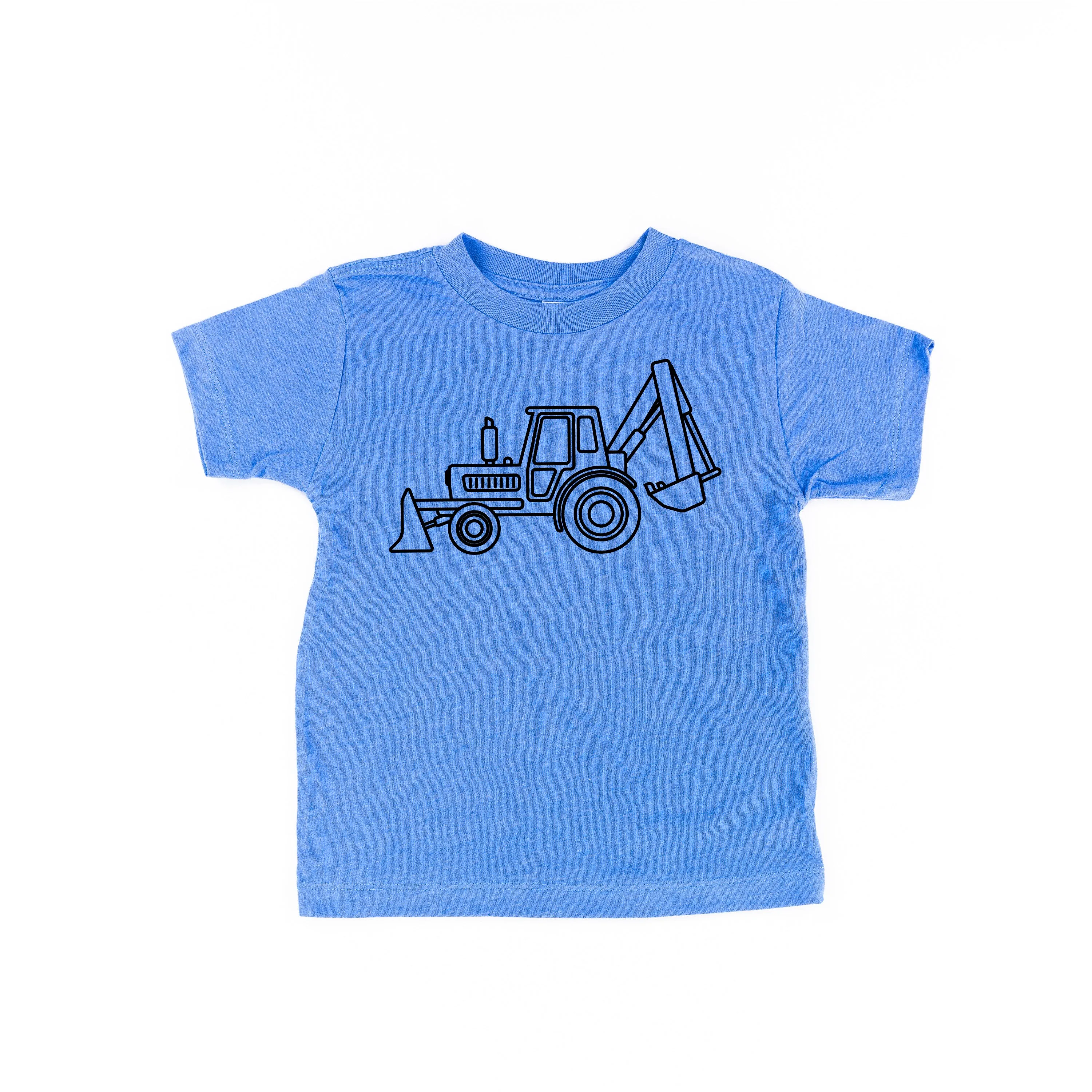 BACKHOE - Minimalist Design - Short Sleeve Child Shirt