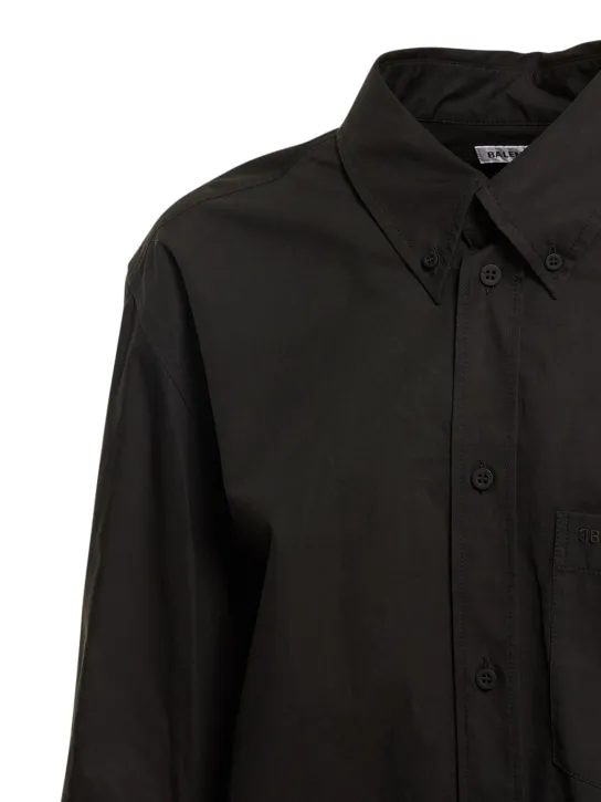 Balenciaga   Twisted Swing poplin shirt 