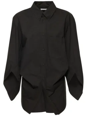 Balenciaga   Twisted Swing poplin shirt 