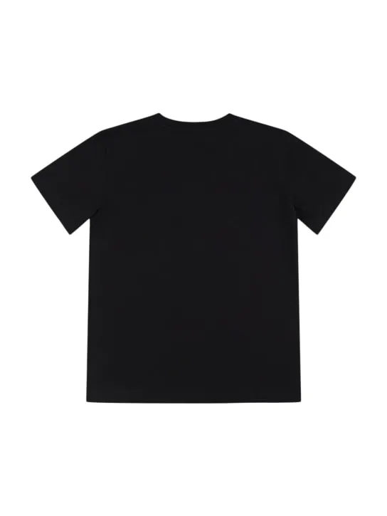 Balmain   Cotton jersey t-shirt w/ logo 