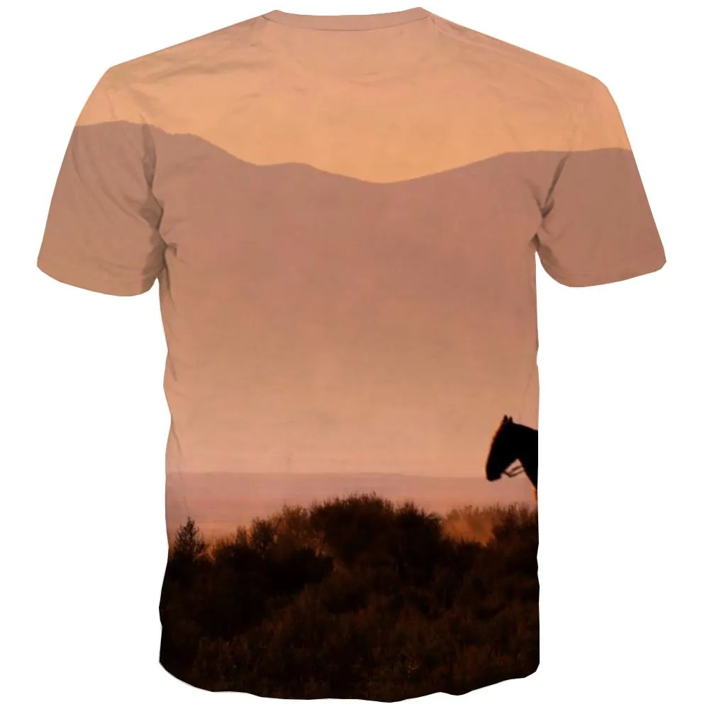 Borse T shirts Men Competition T-shirts Graphic Raced Tshirts Cool Equestrian Tshirt Printed