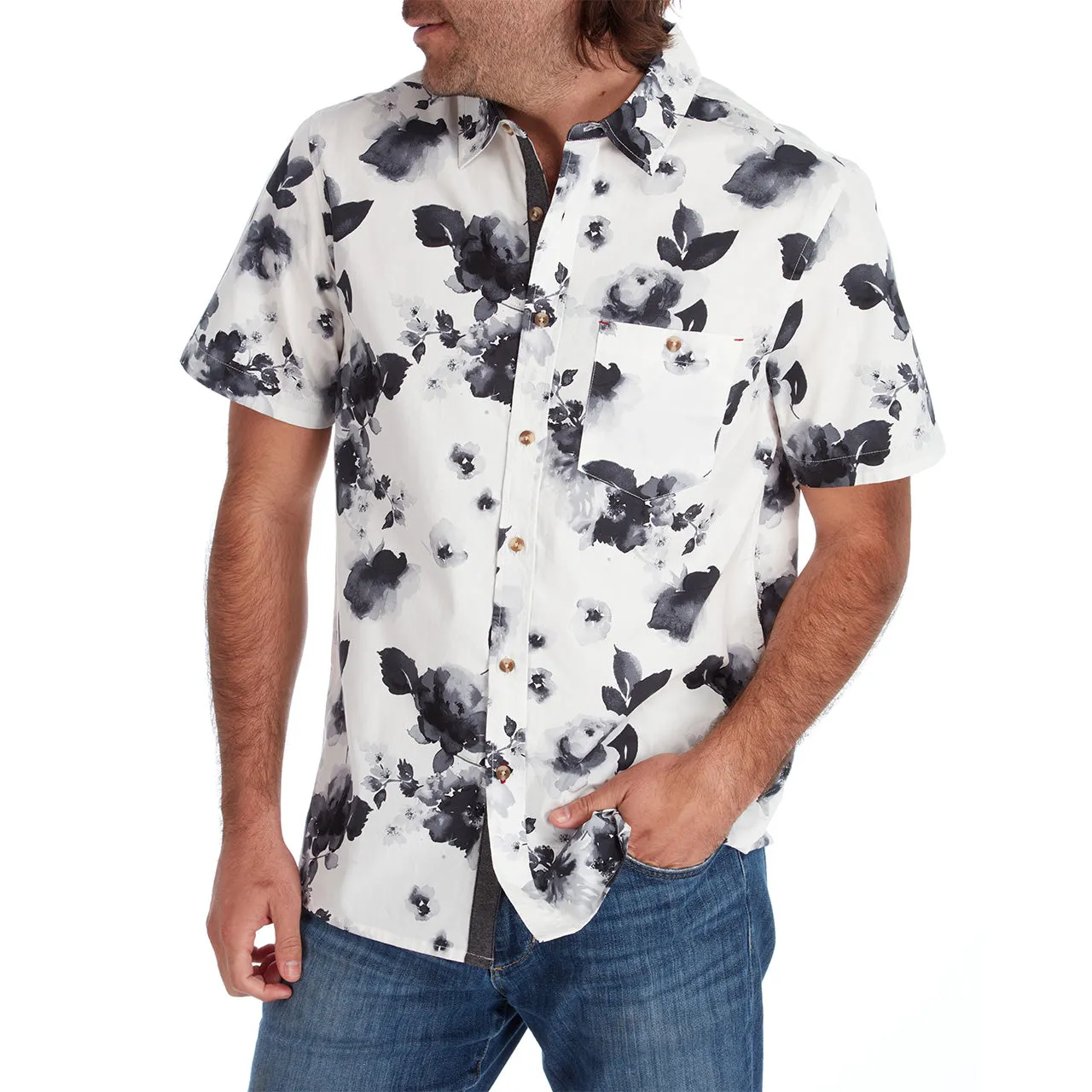 Braden Peached Poplin Shirt