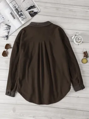 Brown Microfleece Jacket