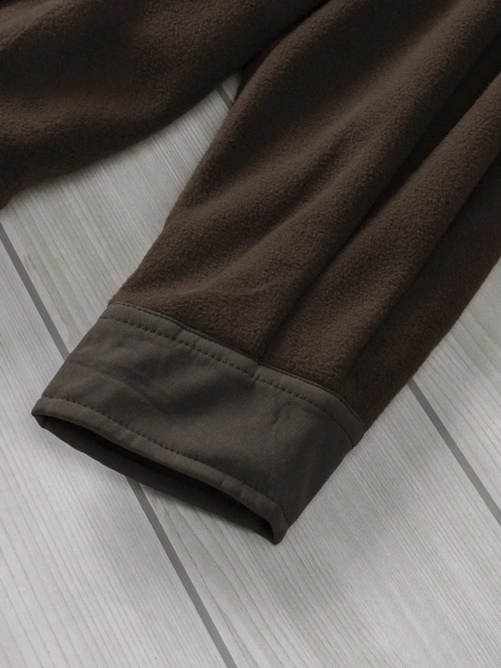 Brown Microfleece Jacket