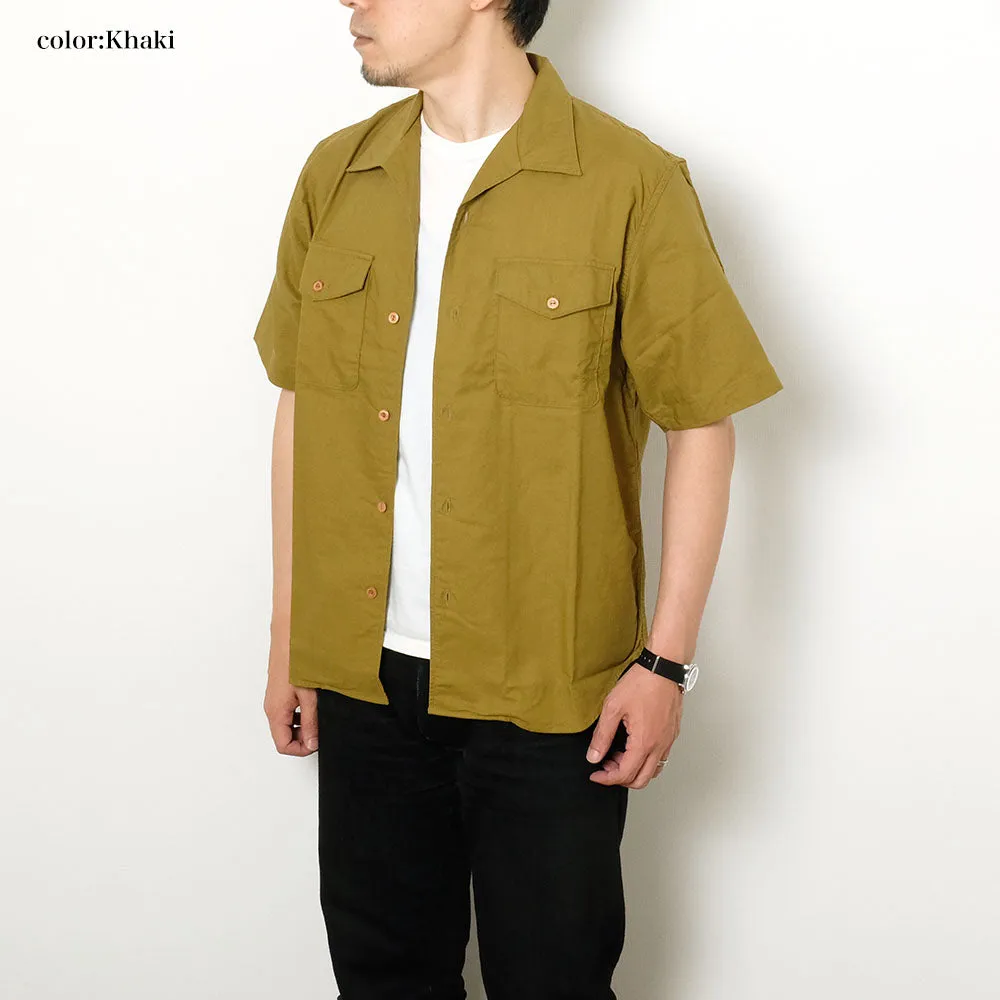 BURGUS PLUS - Open Collar PANAMA Shirt - BP23502