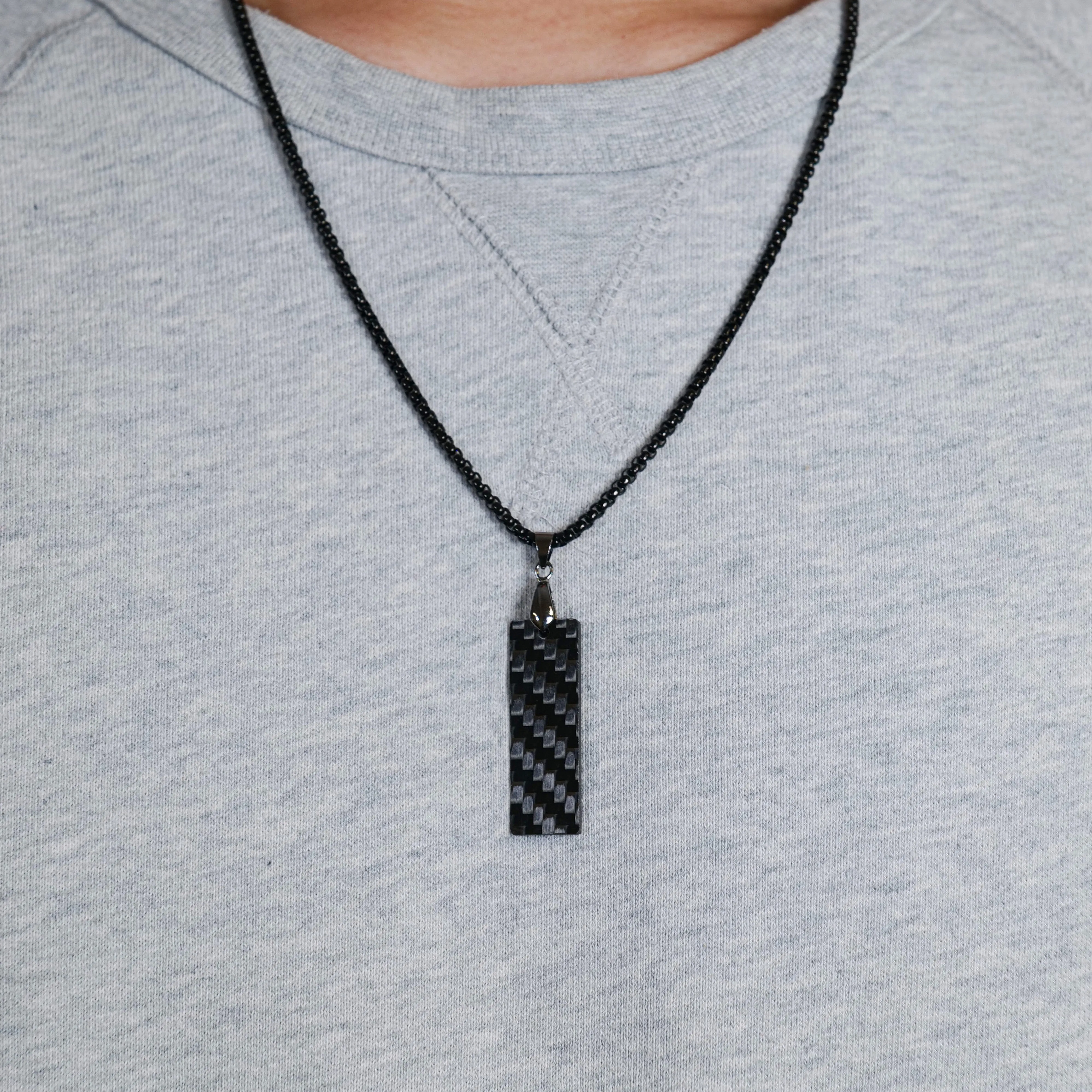 Carbon Fiber Bar Pendant