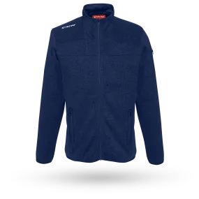 CCM Polar Fleece Full Zip Junior Jacket