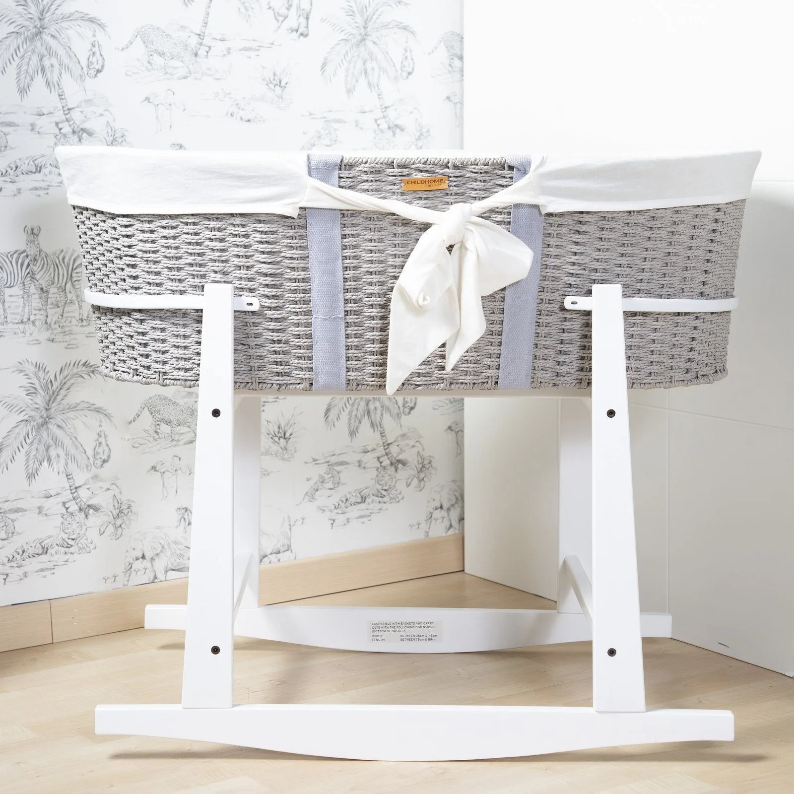 Childhome Moses Basket Stand - White