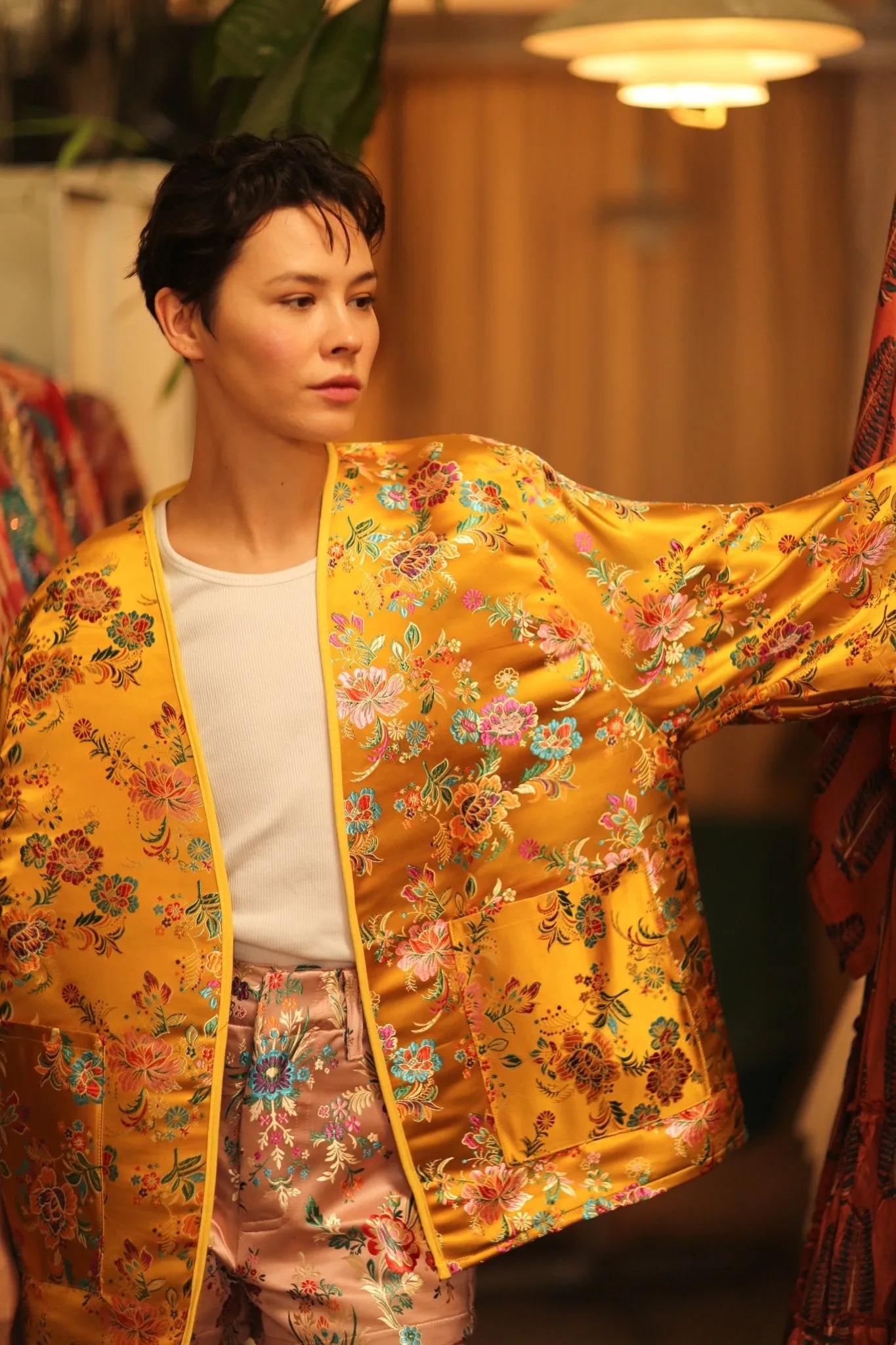 CHINESE SILK KIMONO YA LI