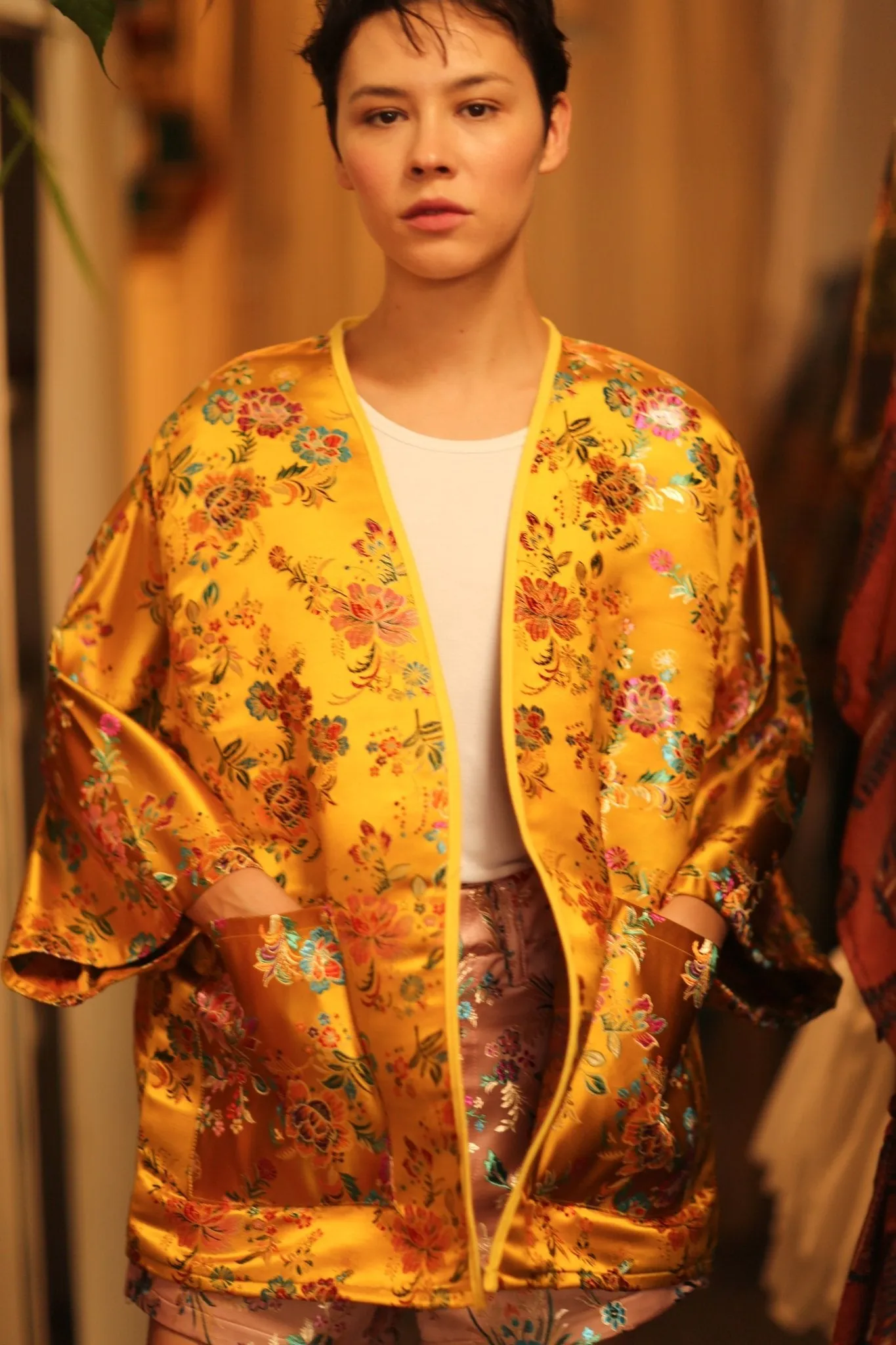 CHINESE SILK KIMONO YA LI