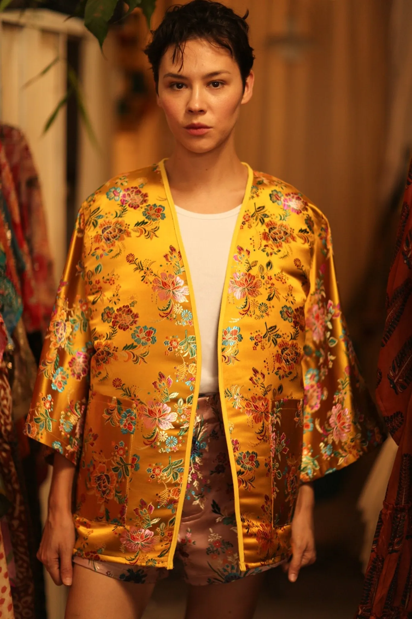 CHINESE SILK KIMONO YA LI