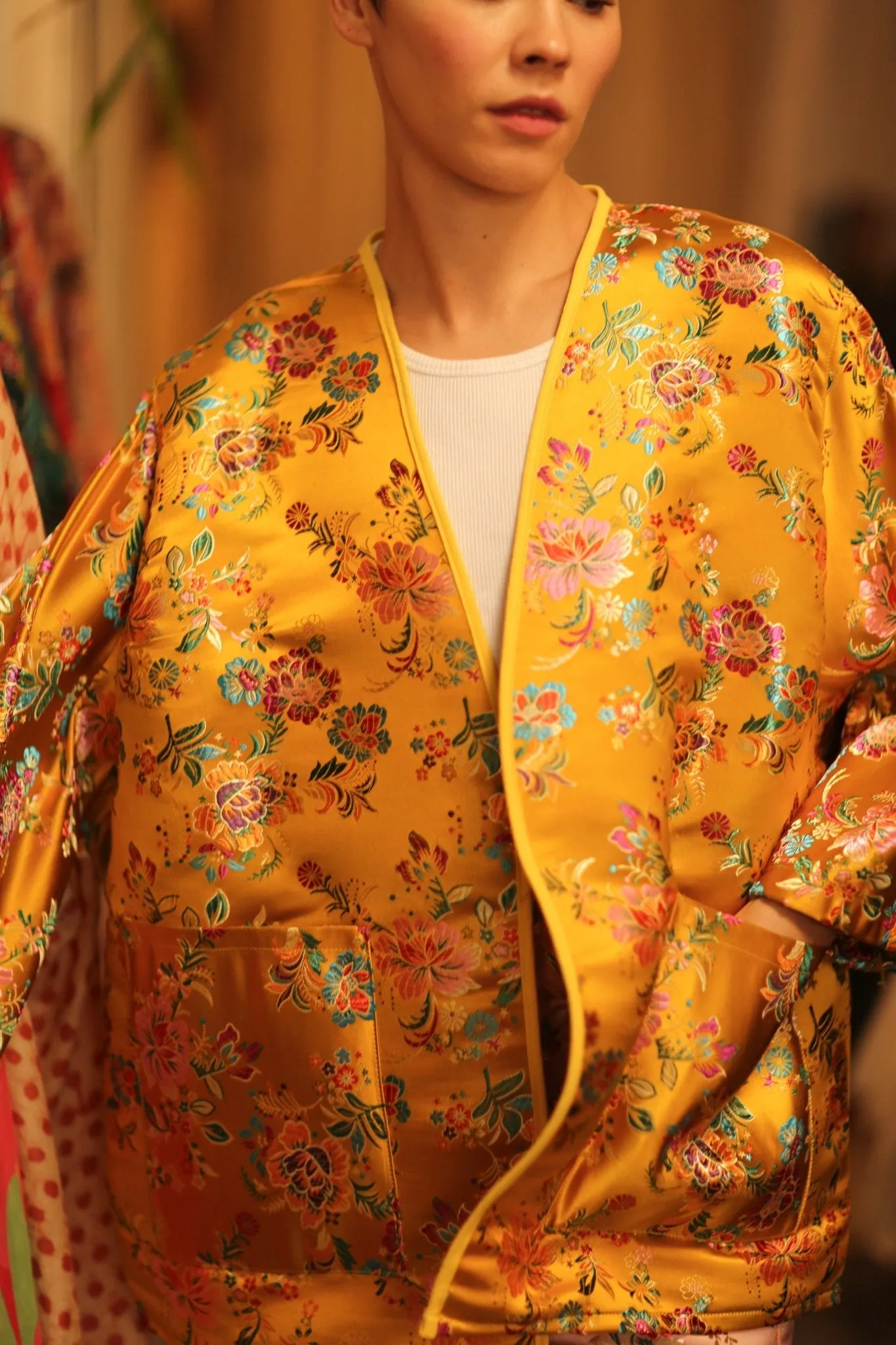 CHINESE SILK KIMONO YA LI