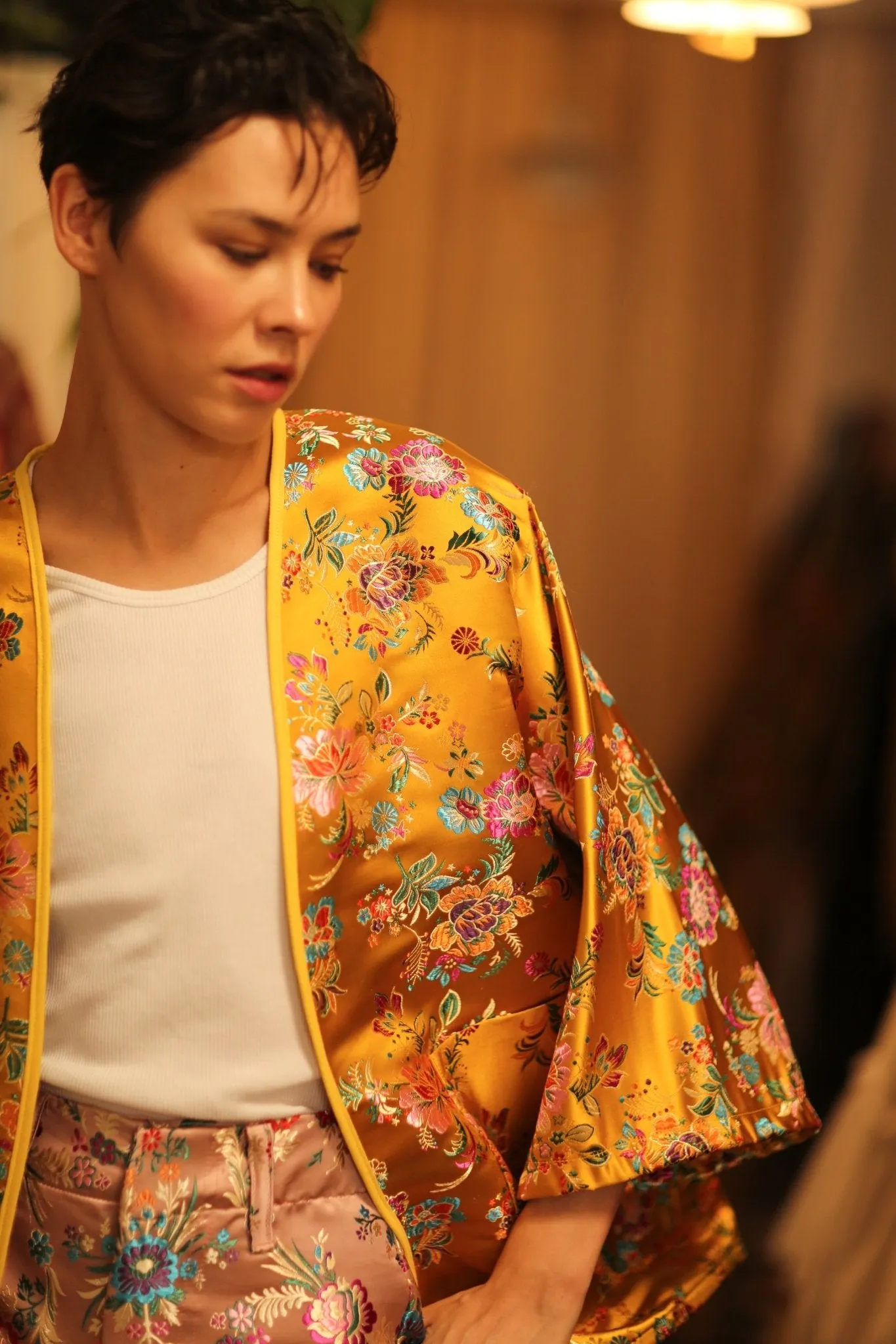 CHINESE SILK KIMONO YA LI