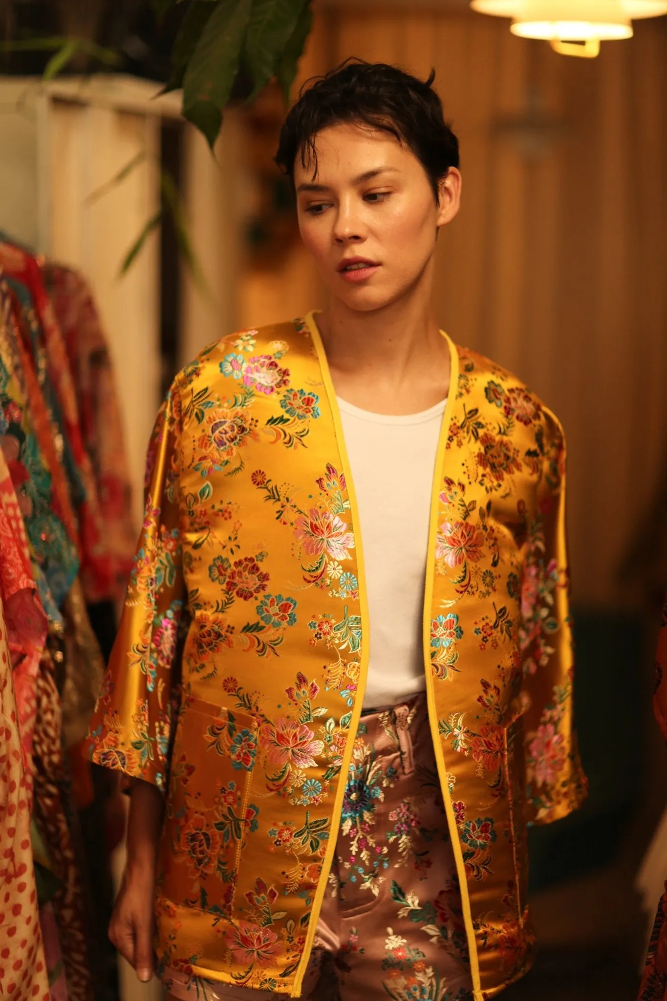 CHINESE SILK KIMONO YA LI