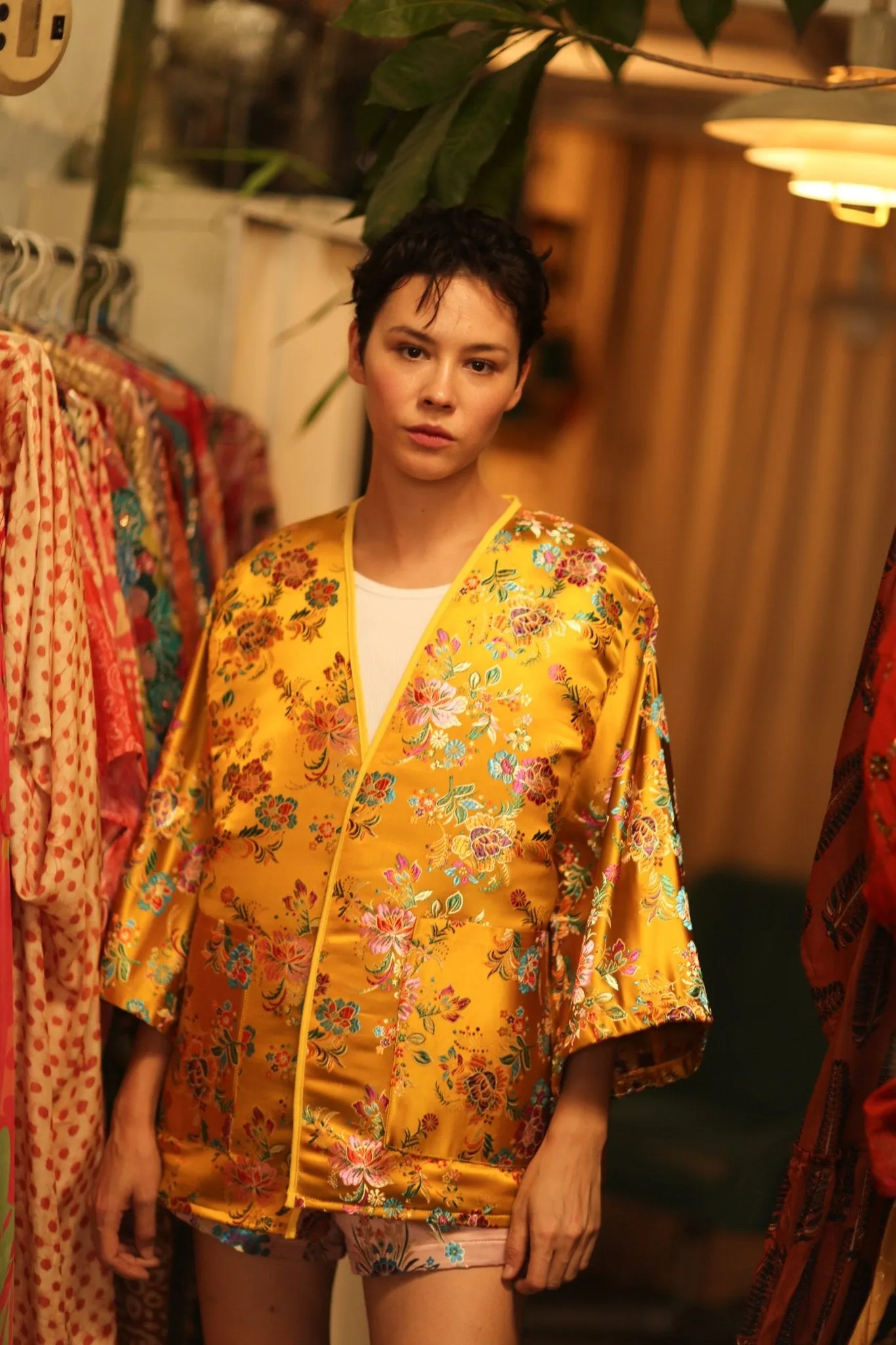 CHINESE SILK KIMONO YA LI