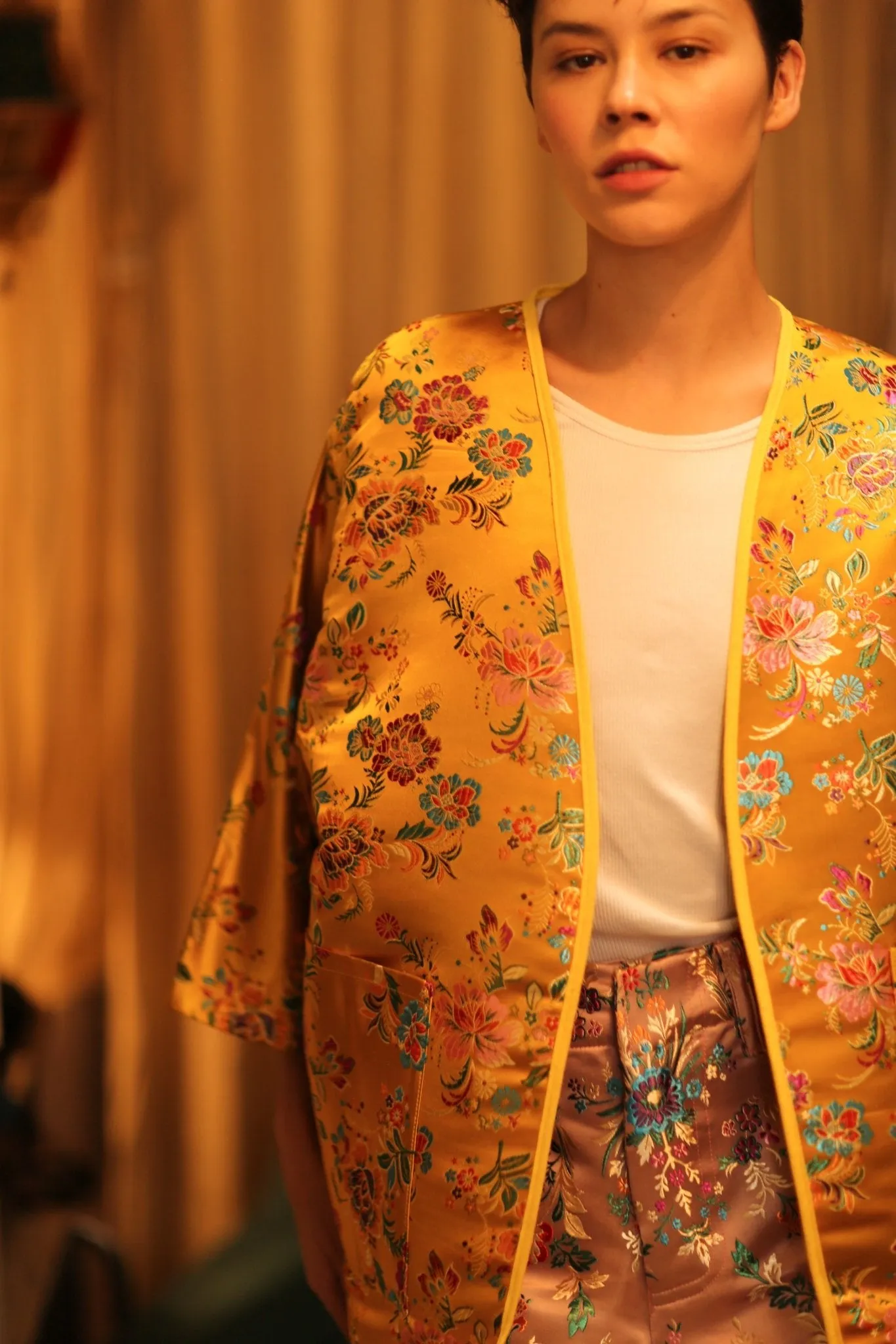 CHINESE SILK KIMONO YA LI