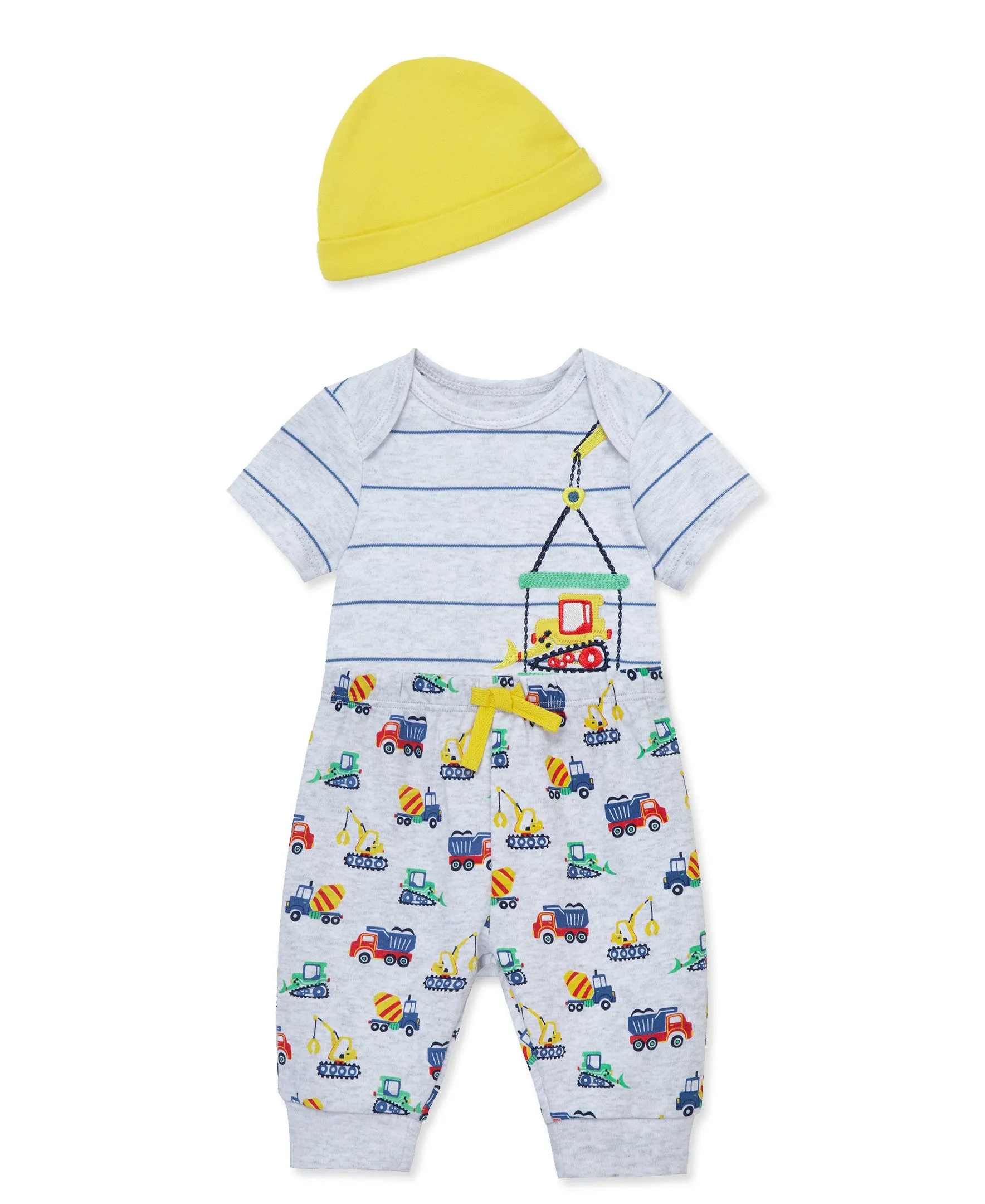 Construction Bodysuit & Pant Set