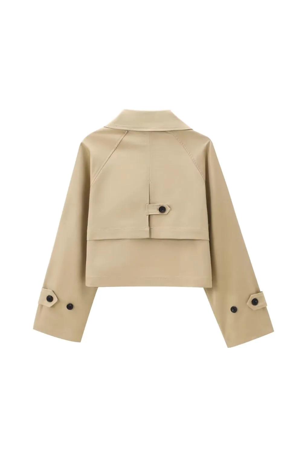 ‘Daisy’ Trench-Style Short Jacket