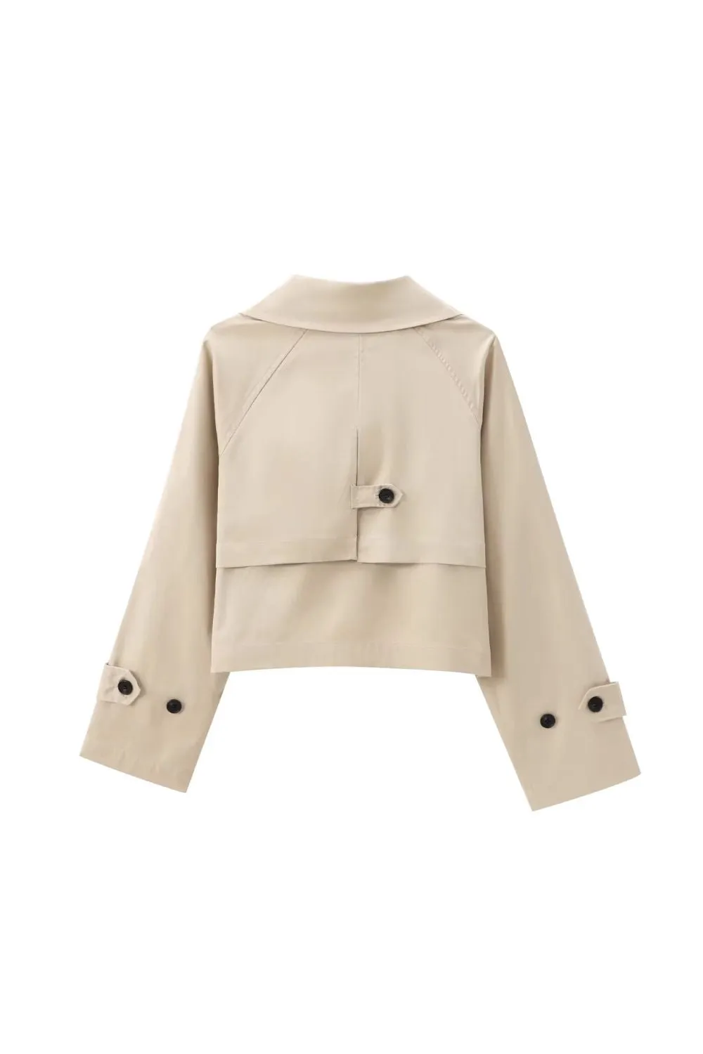 ‘Daisy’ Trench-Style Short Jacket