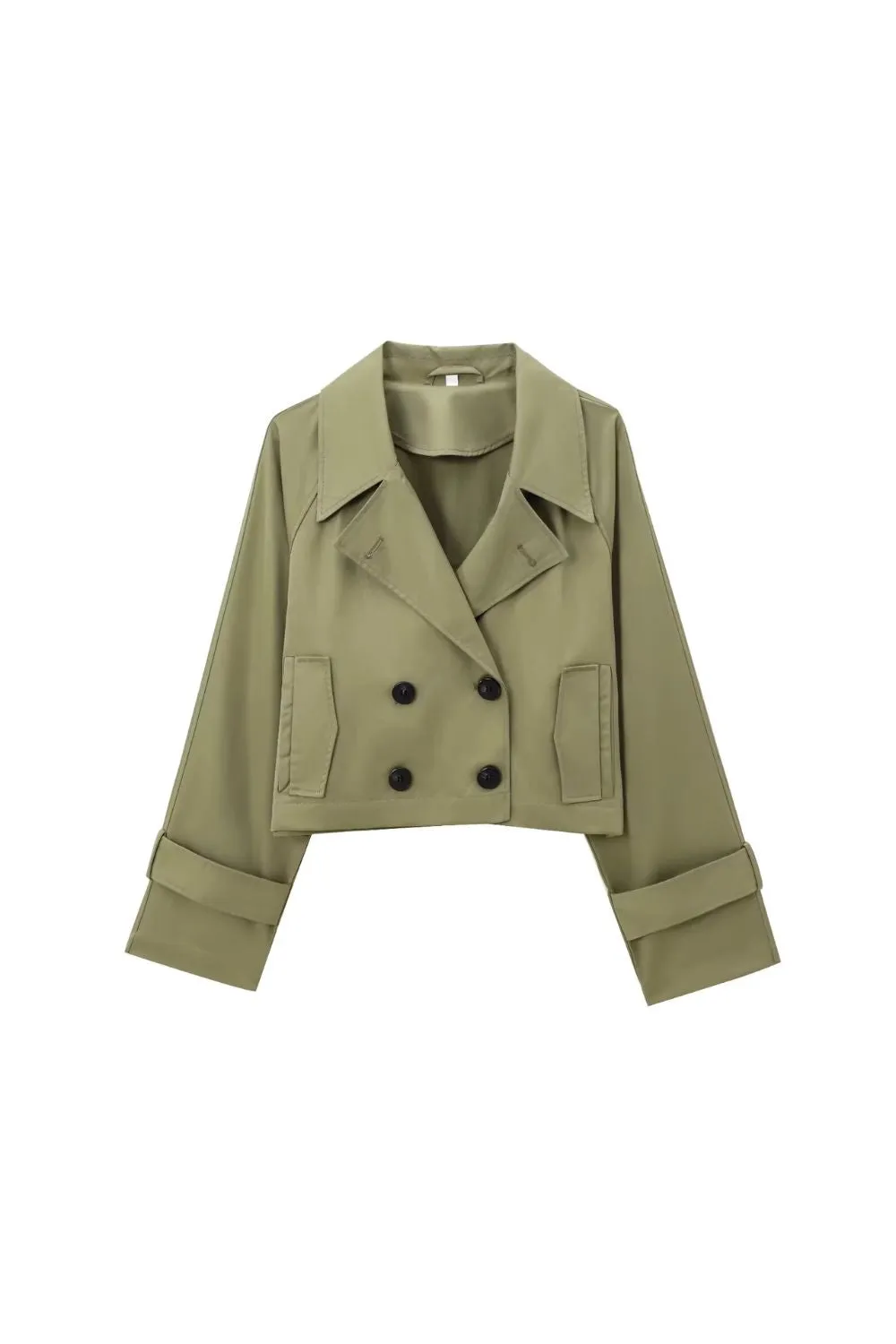 ‘Daisy’ Trench-Style Short Jacket