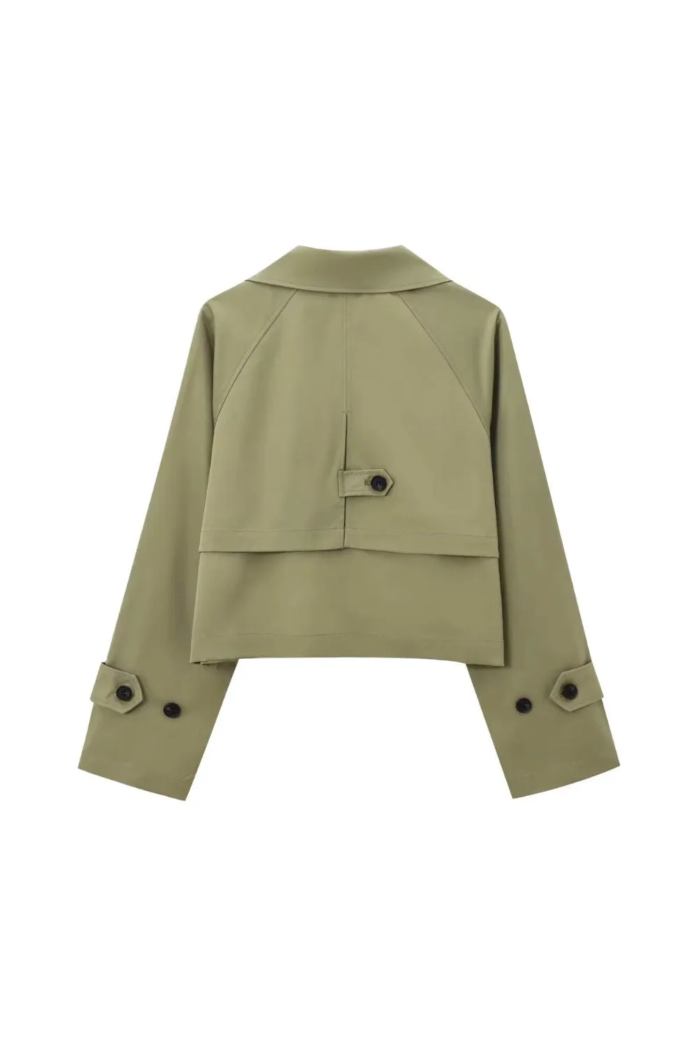 ‘Daisy’ Trench-Style Short Jacket