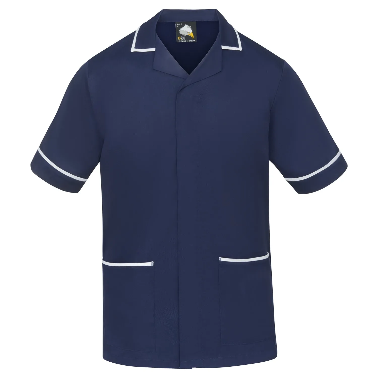 Darwin Male Tunic | Navy - White