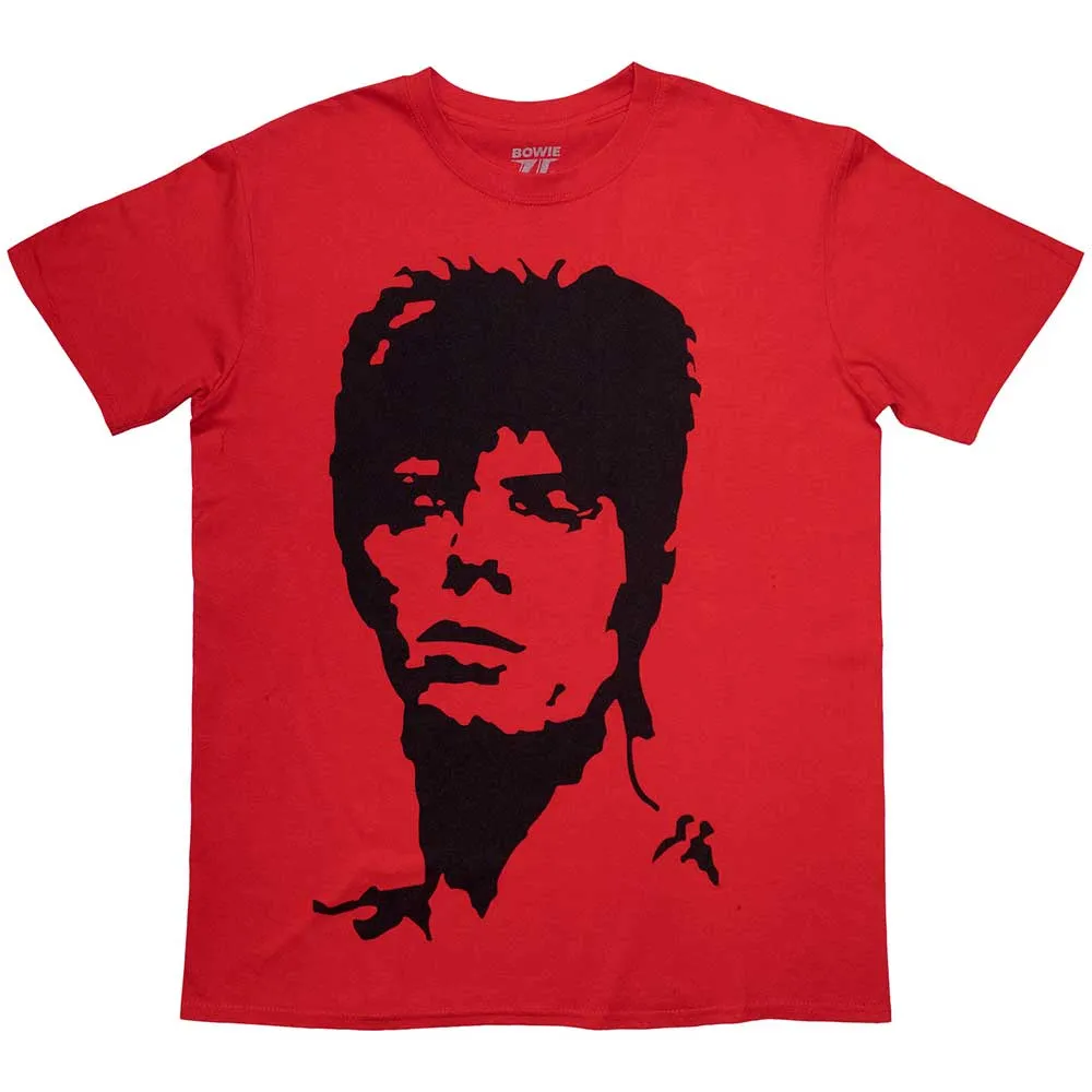 David Bowie Unisex T-Shirt: 1973 Monochrome