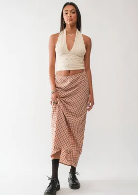 Dollhouse Blues Maxi Skirt