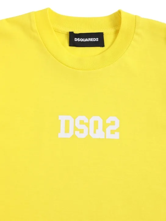 Dsquared2   Cotton jersey t-shirt w/ logo 