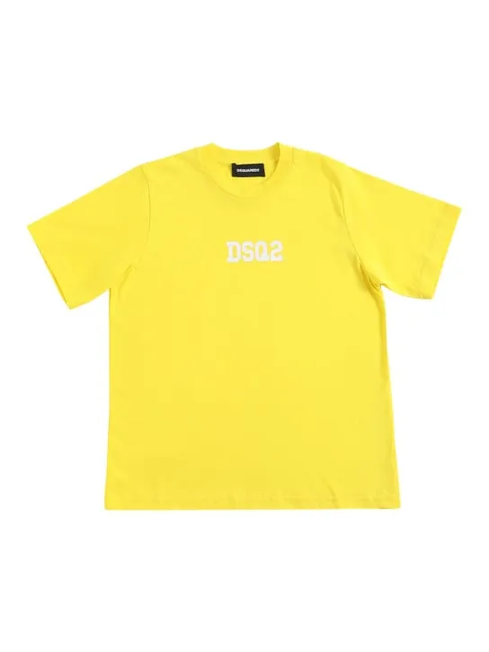 Dsquared2   Cotton jersey t-shirt w/ logo 