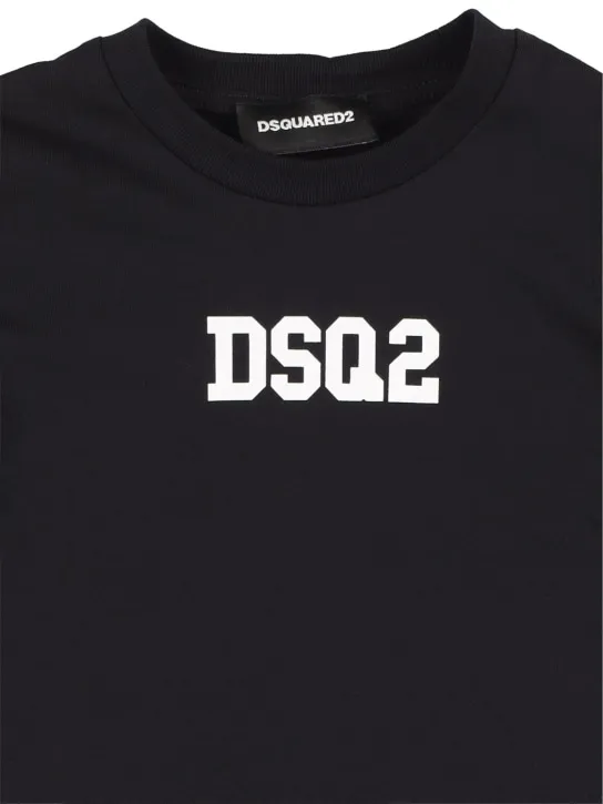 Dsquared2   Cotton jersey t-shirt w/ logo 