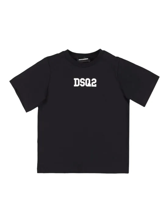 Dsquared2   Cotton jersey t-shirt w/ logo 