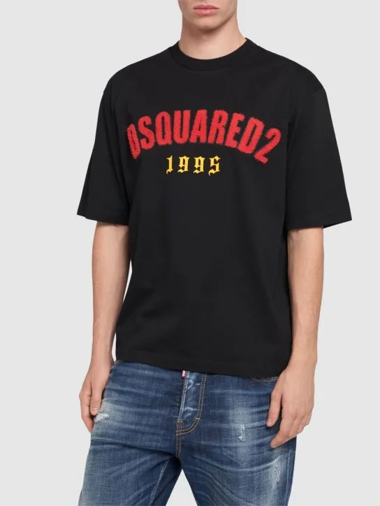 Dsquared2   Cotton logo t-shirt 