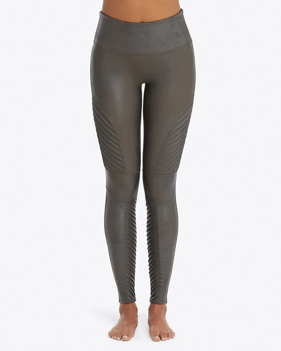 Faux Leather Moto Leggings