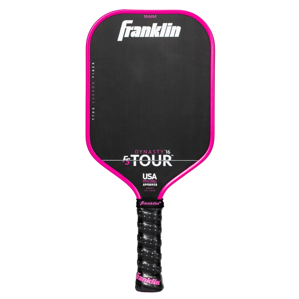 Franklin FS Tour Dynasty 16mm Pickleball Paddle Pink